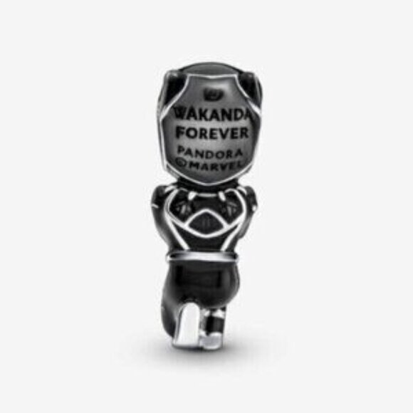 Pandora Marvel The Avengers Black Panther Charm - Picture 2 of 5